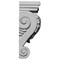 Ekena Millwork 4 1/4"W x 2 3/8"D x 6 3/8"H Cole Corbel COR04X02X06CO - alternate 5